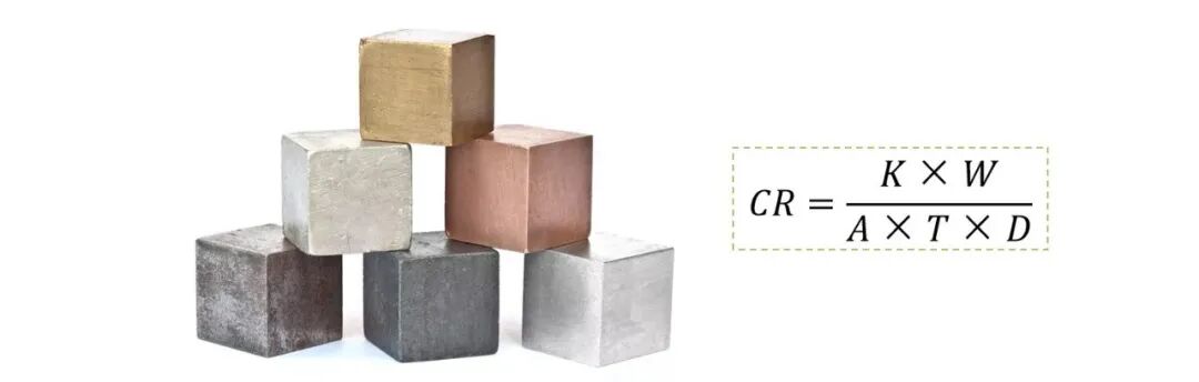 腐蚀速率计算 - 这些金属材料的密度要知道